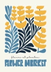 Πόστερ MATISSE STYLE FLORAL FLOWER MARKET