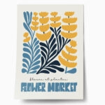 Πόστερ MATISSE STYLE FLORAL FLOWER MARKET