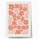 Πόστερ MATISSE STYLE FLORAL PINK