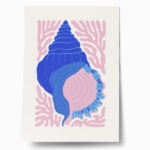 Πόστερ MATISSE STYLE SEASHELL 1