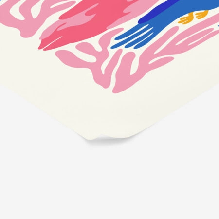 Πόστερ MATISSE STYLE TROPICAL BIRDS AND PLANTS - Ζωα Sticky 2