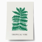 Πόστερ MATISSE STYLE TROPICAL VIBE