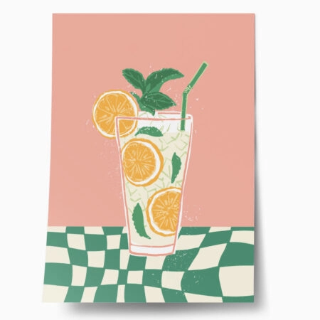 Πόστερ MINIMAL COCKTAIL - Food & Drink Sticky 1