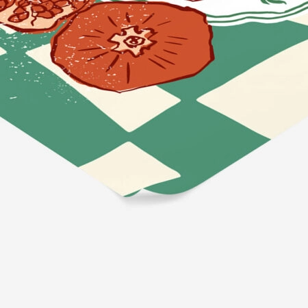 Πόστερ MINIMAL POMEGRANATES - Food & Drink Sticky 2