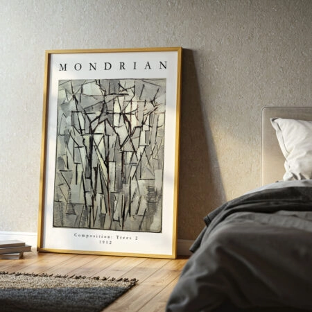 Πόστερ MONDRIAN - COMPOSITION TREES 2 - Διασημοι Ζωγραφοι