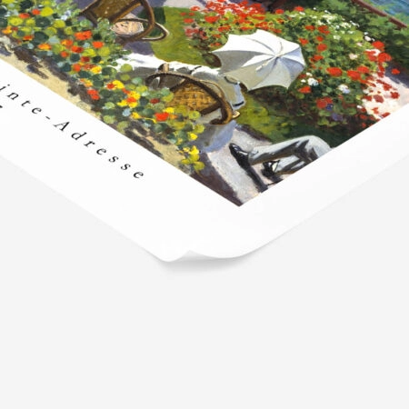 Πόστερ MONET - GARDEN AT SAINTE-ADRESSE - Διασημοι Ζωγραφοι Sticky 2