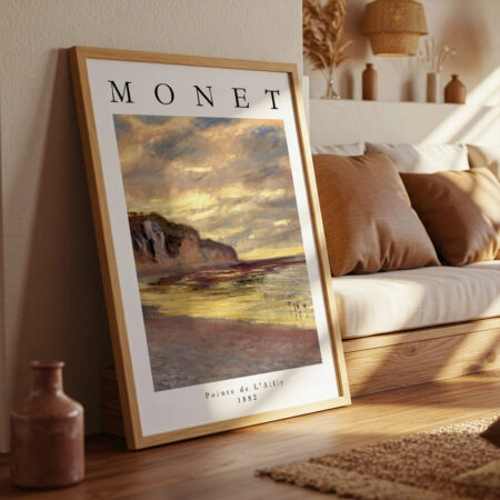 Πόστερ MONET - POINTE DE LAILLY - Διασημοι Ζωγραφοι Sticky 7
