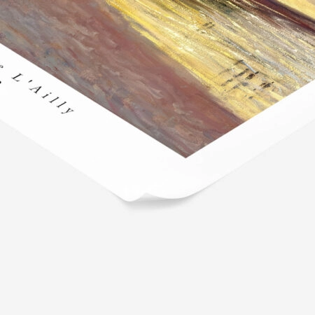 Πόστερ MONET - POINTE DE LAILLY - Διασημοι Ζωγραφοι Sticky 8