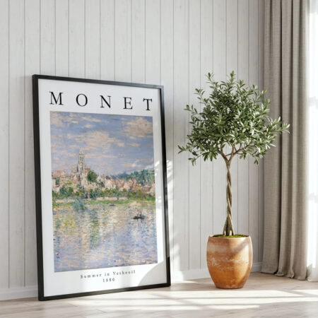 Πόστερ MONET - SUMMER IN VETHEUIL - Διασημοι Ζωγραφοι