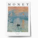 Πόστερ MONET - SUNRISE