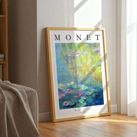 Πόστερ MONET - WATER LILIES - Διασημοι Ζωγραφοι Sticky 4