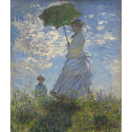 Πόστερ MONET - WOMAN WITH SON - Διασημοι Ζωγραφοι Sticky 3