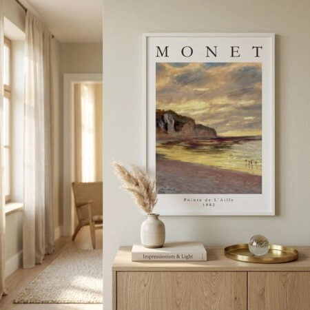 Πόστερ MONET - POINTE DE LAILLY - Διασημοι Ζωγραφοι Sticky 2
