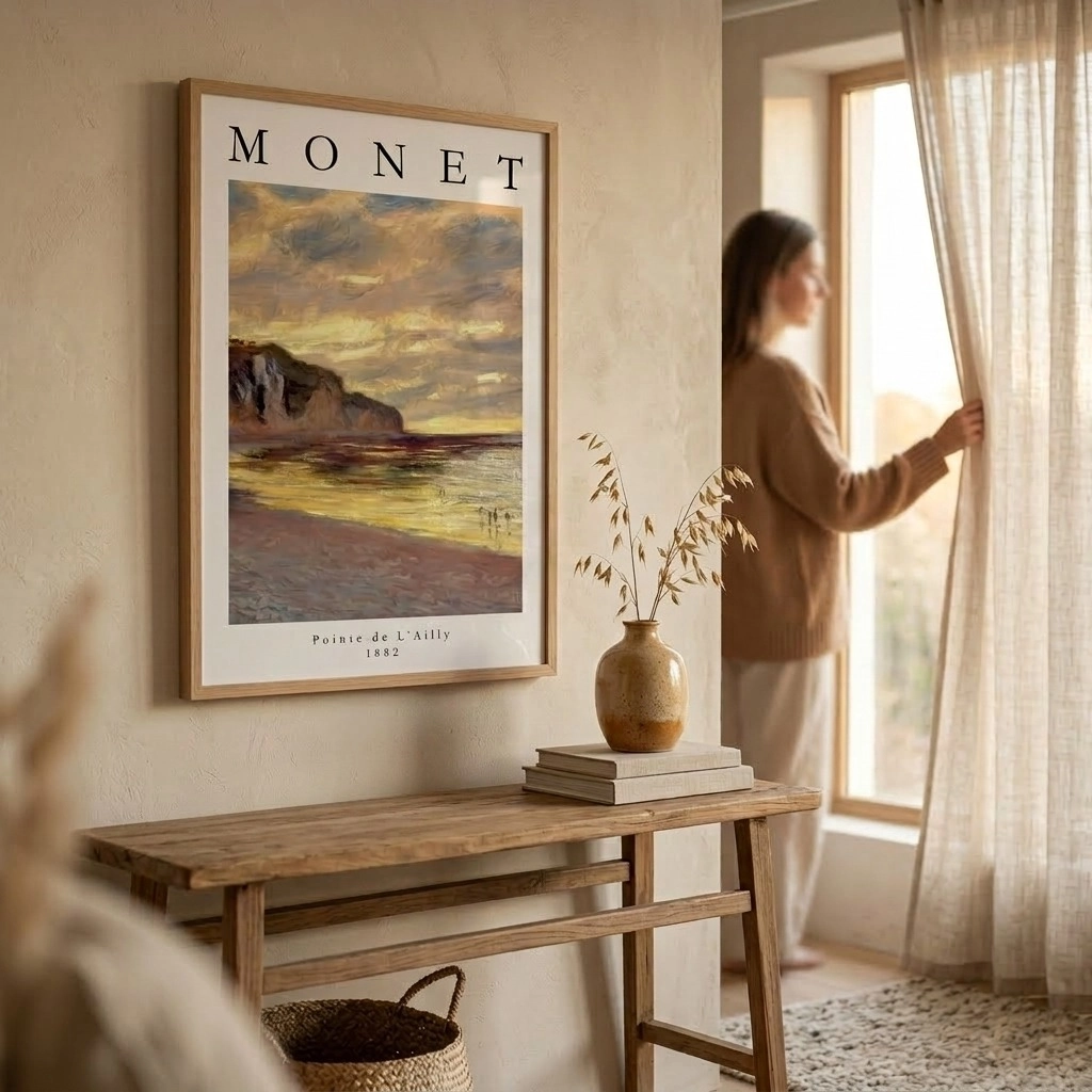 Πόστερ MONET - POINTE DE LAILLY