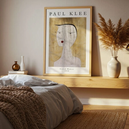 Πόστερ PAUL KLEE - SEALED WOMAN - Διασημοι Ζωγραφοι