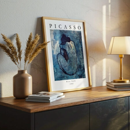 Πόστερ PICASSO - BLUE NUDE - Διασημοι Ζωγραφοι