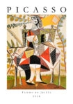 Πόστερ PICASSO - FEMME AU JARDIN