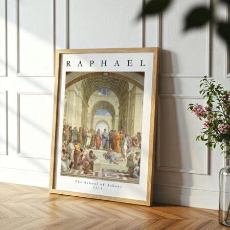 Πόστερ RAPHAEL - SCHOOL OF ATHENS - Διασημοι Ζωγραφοι