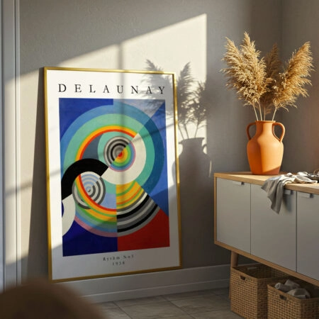 Πόστερ ROBERT DELAUNAY - RYTHM NO3 - Διασημοι Ζωγραφοι