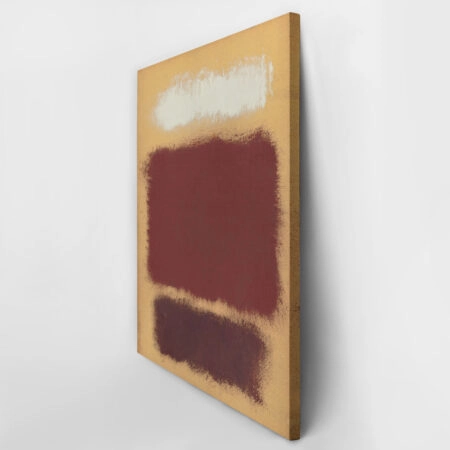 Πινακας σε καμβά ROTHKO - BEIGE BROWN RED WHITE - Rothko Mark Sticky 3