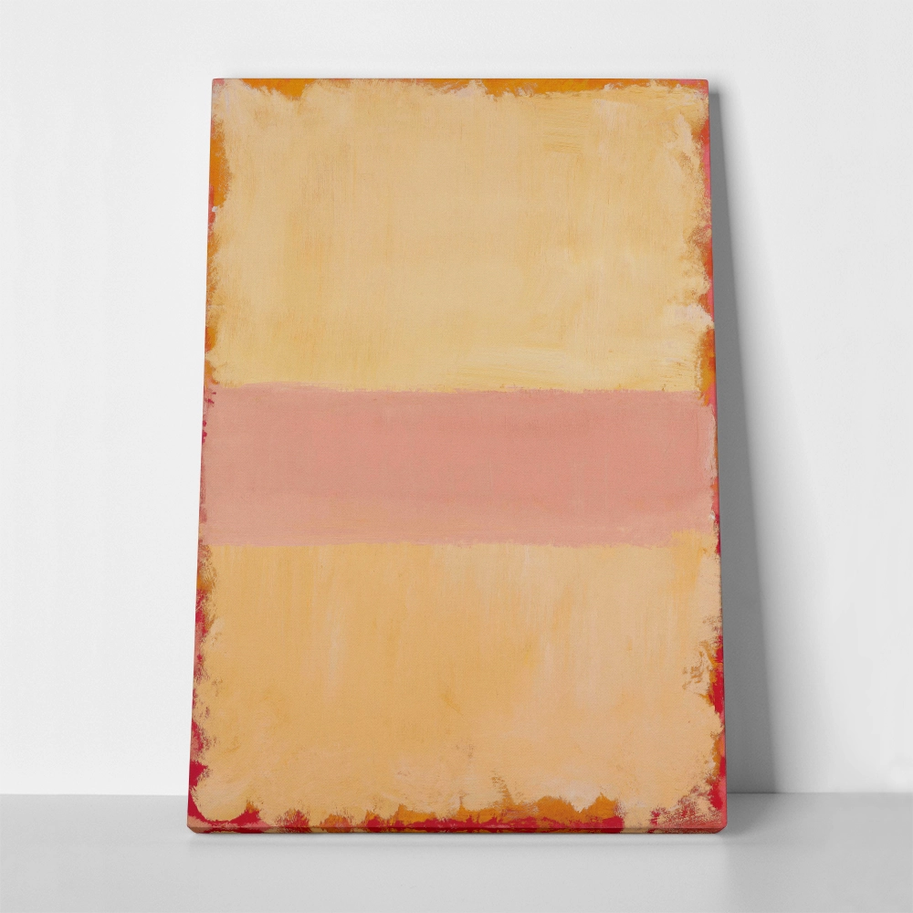 Πινακας σε καμβά ROTHKO - BEIGE PINK