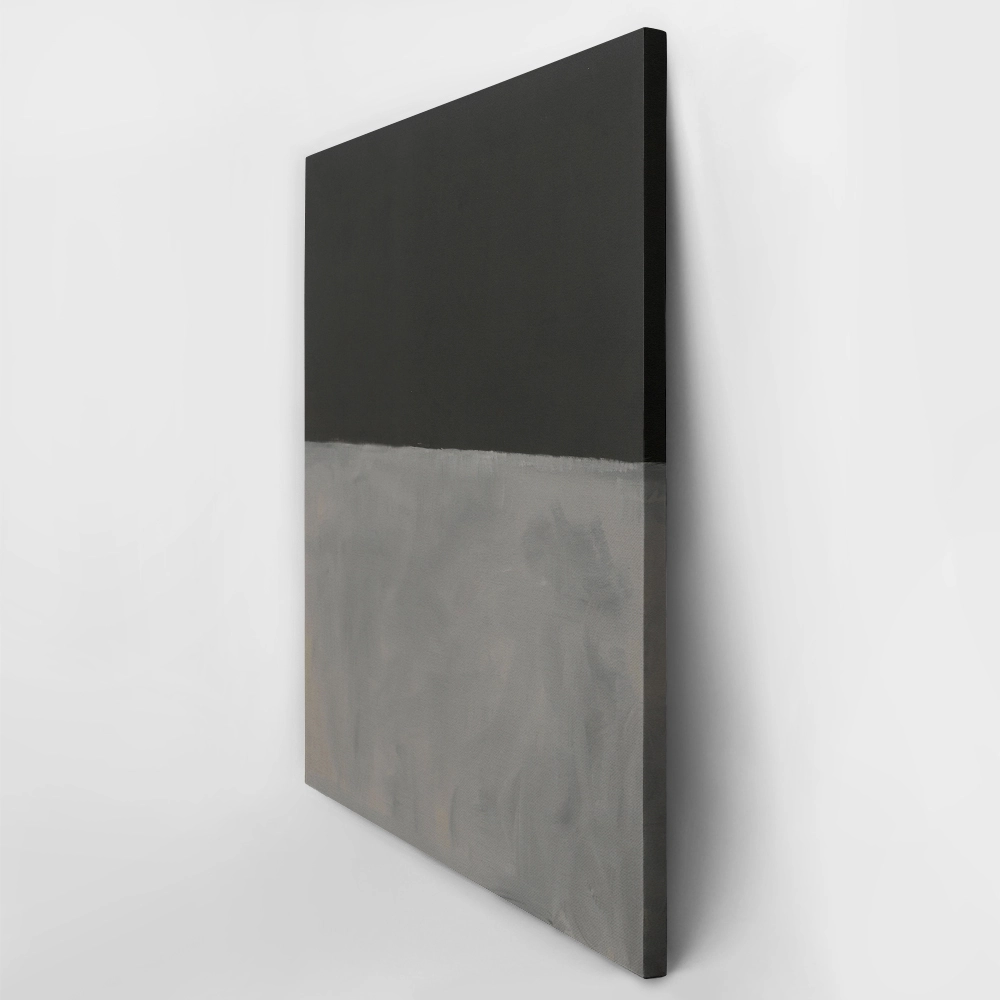Πινακας σε καμβά ROTHKO - BLACK GREY