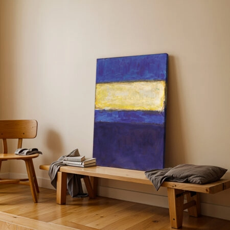 Πινακας σε καμβά ROTHKO - BLUE YELLOW - Rothko Mark