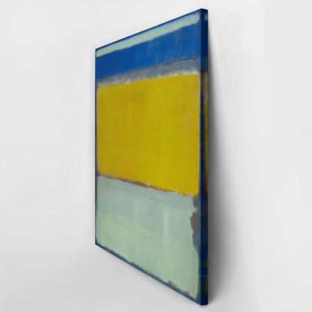 Πινακας σε καμβά ROTHKO - BLUE YELLOW MINT - Rothko Mark Sticky 3