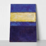 Πινακας σε καμβά ROTHKO - BLUE YELLOW