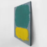 Πινακας σε καμβά ROTHKO - GREEN YELLOW BLUE