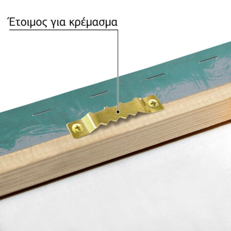 Πινακας σε καμβά ROTHKO - GREEN YELLOW BLUE - Rothko Mark Sticky 5
