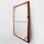 Πινακας σε καμβά ROTHKO - ORANGE BLACK WHITE RED