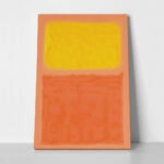 Πινακας σε καμβά ROTHKO - PEACH YELLOW ORANGE