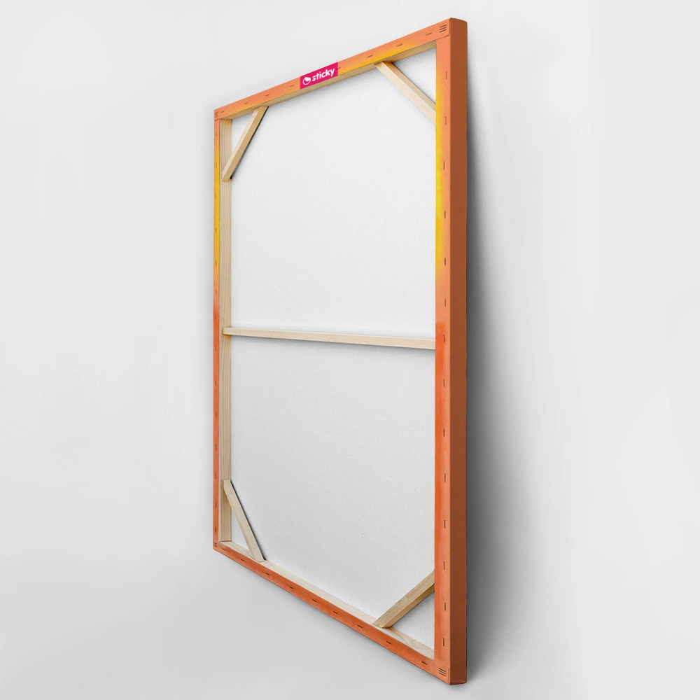 Πινακας σε καμβά ROTHKO - PEACH YELLOW ORANGE