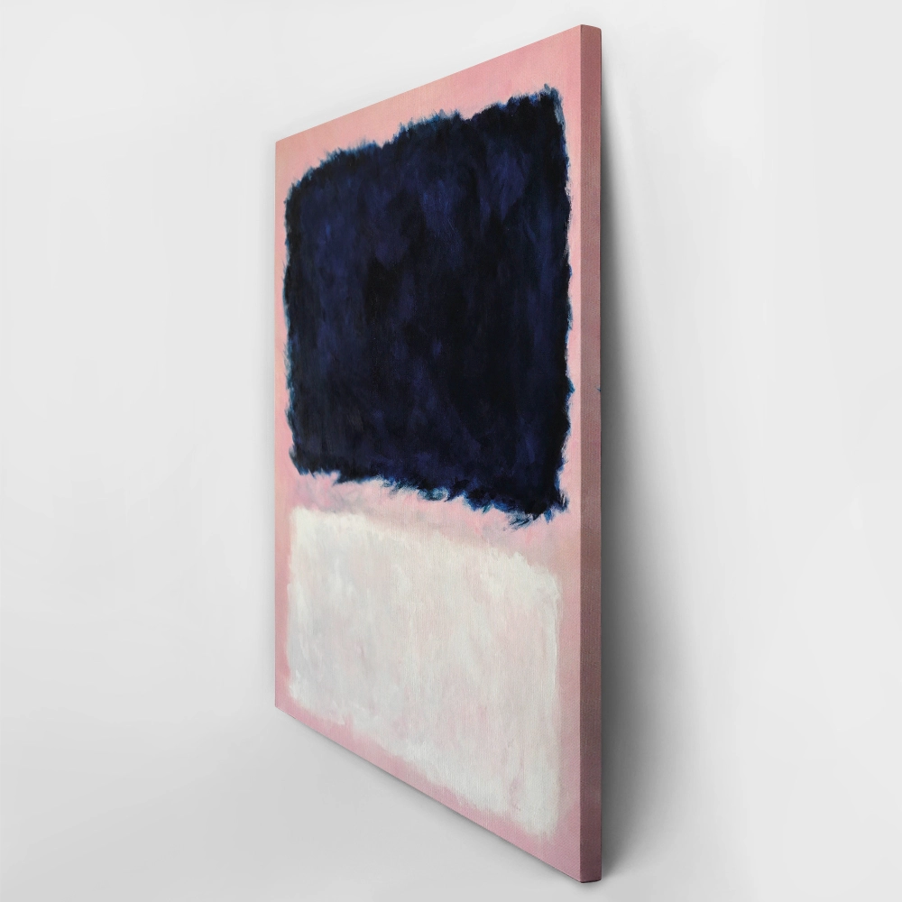 Πινακας σε καμβά ROTHKO - PINK BLACK WHITE