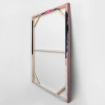 Πινακας σε καμβά ROTHKO - PINK BLACK WHITE