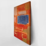 Πινακας σε καμβά ROTHKO - RED BLUE BROWN