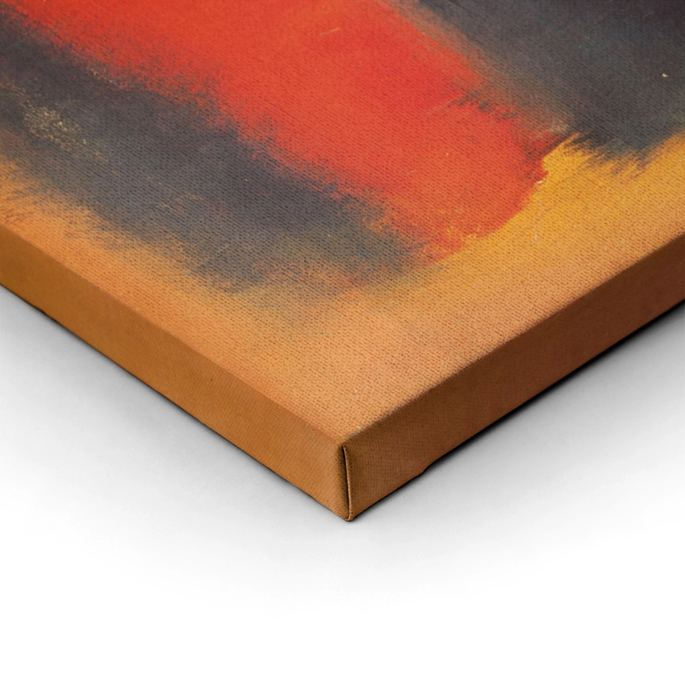 Πινακας σε καμβά ROTHKO - RED ORANGE BLACK