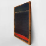 Πινακας σε καμβά ROTHKO - RED ORANGE BLACK