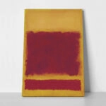 Πινακας σε καμβά ROTHKO - RED ORANGE