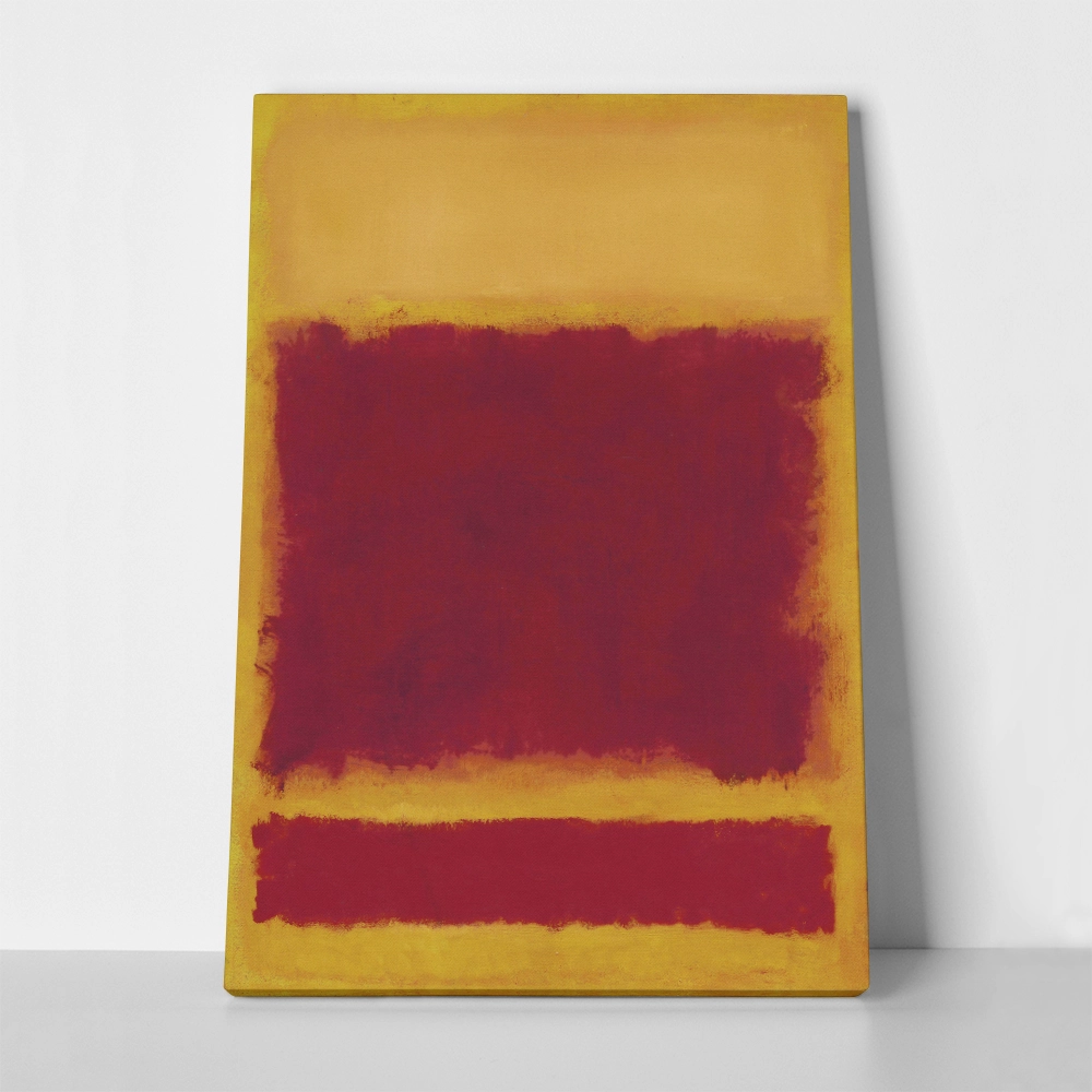 Πινακας σε καμβά ROTHKO - RED ORANGE