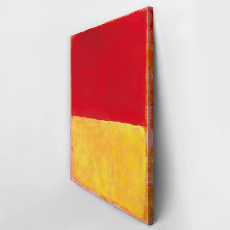 Πινακας σε καμβά ROTHKO - RED YELLOW PINK - Rothko Mark Sticky 3