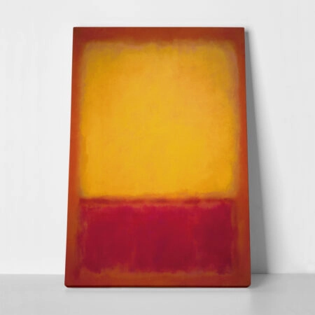 Πινακας σε καμβά ROTHKO - RED YELLOW - Rothko Mark Sticky 1