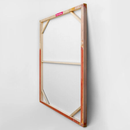 Πινακας σε καμβά ROTHKO - WHITE BEIGE RED ORANGE - Rothko Mark Sticky 4