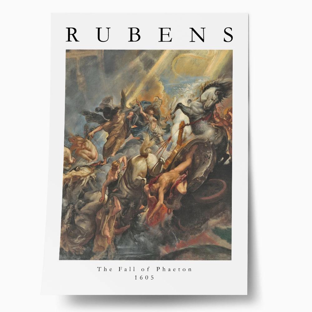 Πόστερ RUBENS - THE FALL OF PHAETON