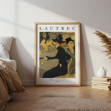 Πόστερ TOULOUSE LAUTREC - DIVAN JAPONAIS - Διασημοι Ζωγραφοι