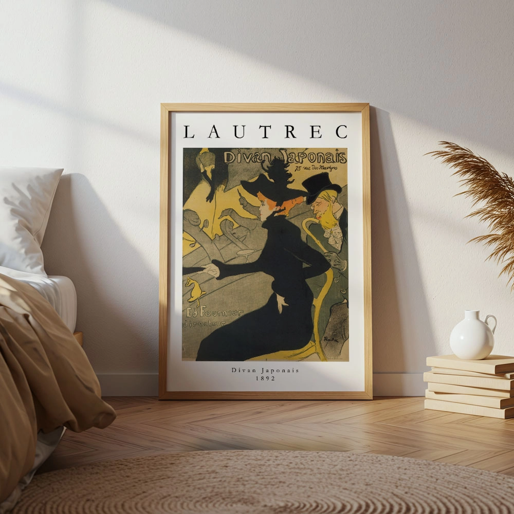 Πόστερ TOULOUSE LAUTREC - DIVAN JAPONAIS