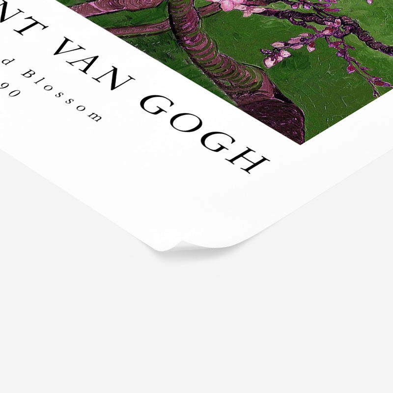 Πόστερ VAN GOGH - ALMOND BLOSSOM GREEN