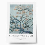 Πόστερ VAN GOGH - ALMOND BLOSSOM PASTEL BLUE