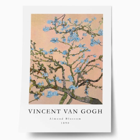 Πόστερ VAN GOGH - ALMOND BLOSSOM PASTEL PEACH - Διασημοι Ζωγραφοι Sticky 1